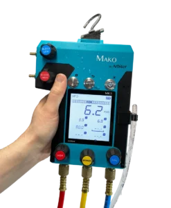Arbiter Mako MK5 Manomètres numérique test pour vérification de dispositif anti-refoulement