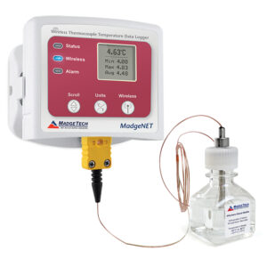 Wireless vaccine temperature monitoring system