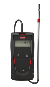 vt50face-coque Thermo-anemometer with hotwire probe