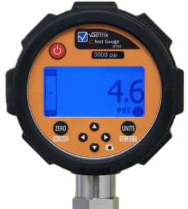 Handheld Blue Display Measure Mode Manomètres numérique de procédé