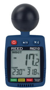 R6210-B Moniteur de contrainte thermique personnel et compact WBGT