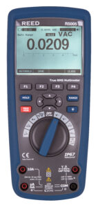 REED R5005-Image-A Multimètre industriel  à valeur efficace réelle avec Bluetooth