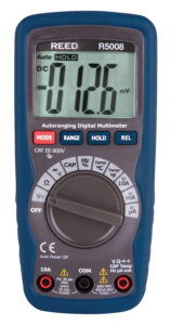 REED R5008-Image-A Multimètre numérique compact avec température