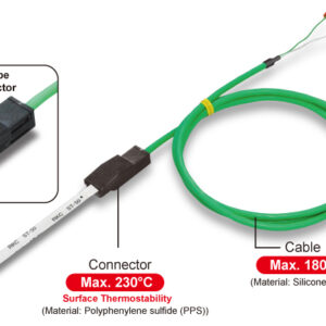 Surface Thermocouple Temperature Probe with Adhesive