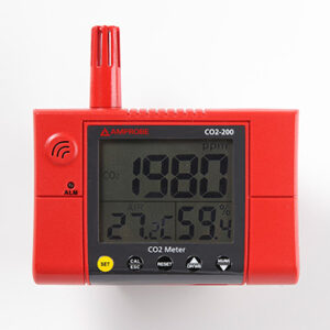 Wall-mounted indoor air quality monitoring device