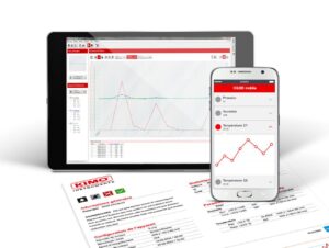 Application mobile pour enregistreurs Kistock classe 320