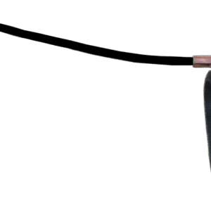 Wired temperature probe for large diameter pipes
