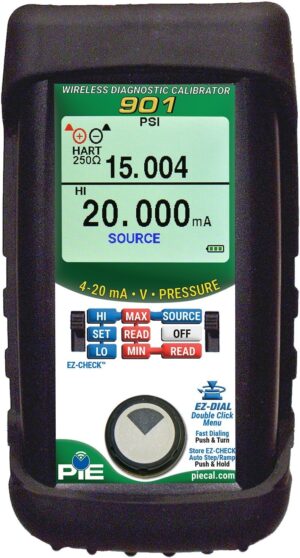 Calibrateur de courant, tension et pression