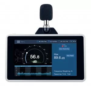 Sonomètre numérique mural ou de table avec enregistrement