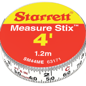 Adhesive-backed measuring tapes